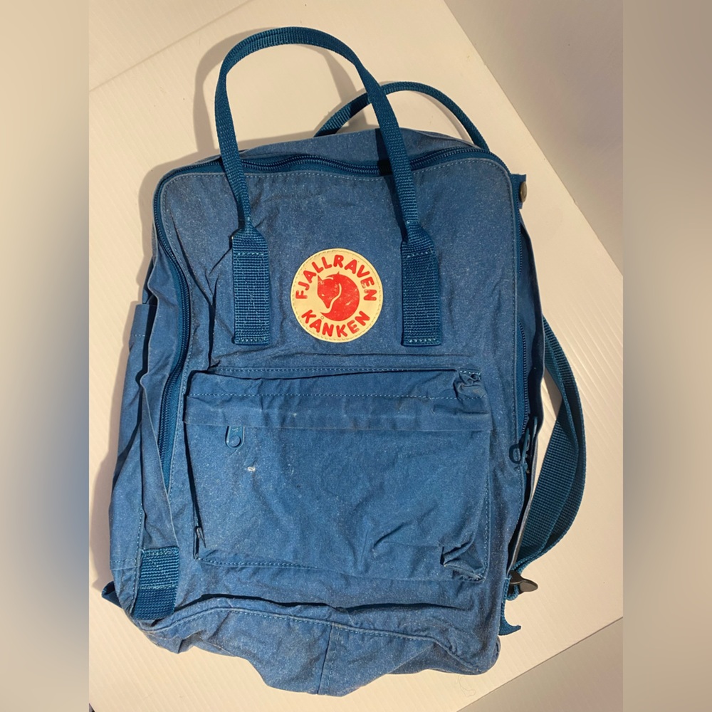 Fjallraven Kånken Deep Teal Blue Backpack